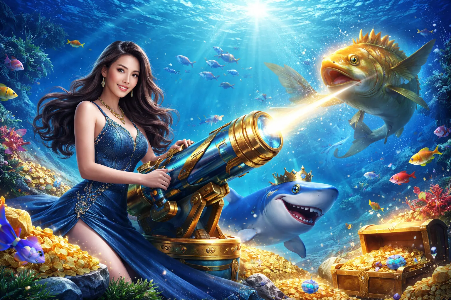 Hình ảnh chính trò chơi bắn cá Code Hi88